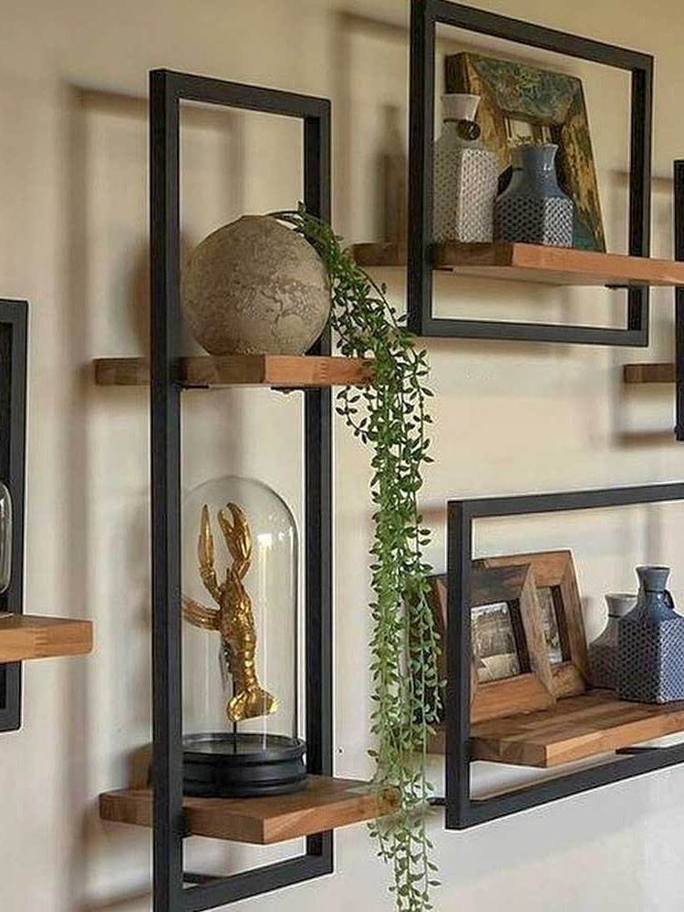 شلف های چوبی کاما